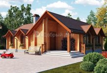 Сколько стоит одноэтажный дом из бруса