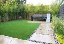 Рулонный газон на заднем дворе дачи: из чего изготавливается, история создания, как укладывать