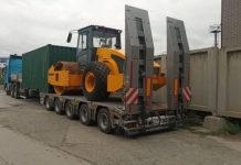 Стоимость доставки попутным тралом спецтехники