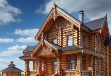 Имитация бруса для наружной отделки дома: красота и практичность