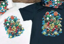 ДТФ печать на футболках в Москве от компании ClickPrint — заказать по низкой цене